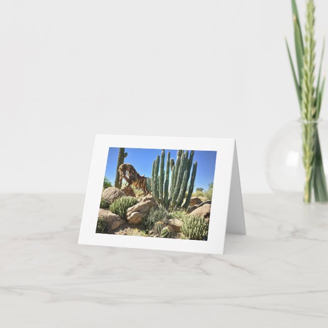 Tarjeta Carefree Desert Gardens Blank Card (Anverso)
