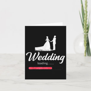 Tarjeta Carga boda - Marr de compromiso de Novia divertida