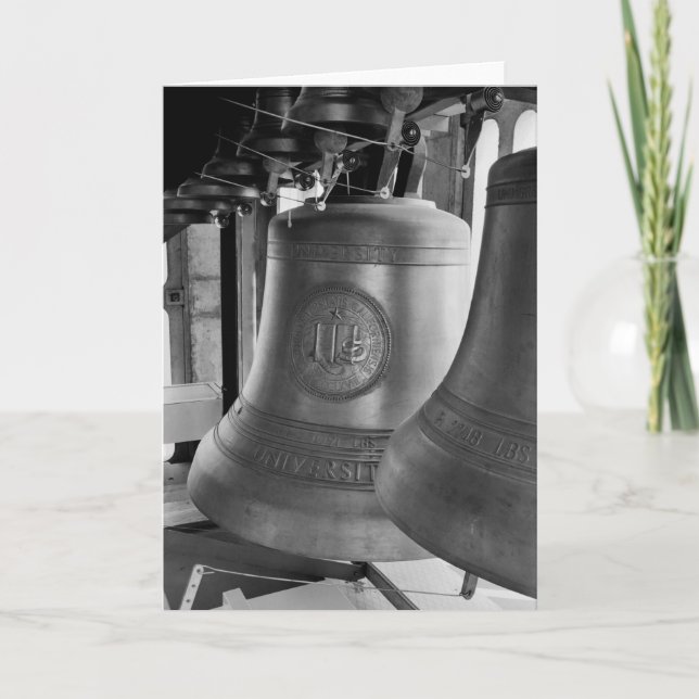 Tarjeta Carillón Belces, UCR, enero de 1967 (Anverso)