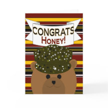 Cariño - ¡El soldado del ejército felicita!