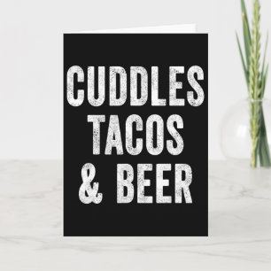Tarjeta Cariñoso Amante De Tacos Y Cerveza Papá Cinco De M