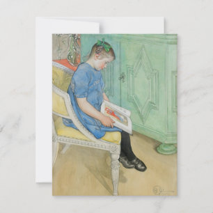 Tarjeta Carl Larsson - Anna-Johanna,