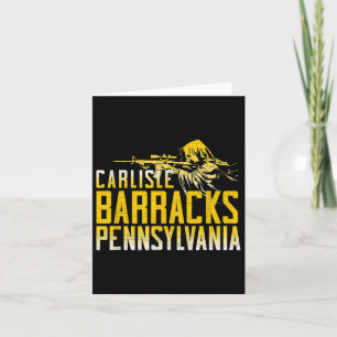 Tarjeta Carlisle Barracks Home Of U.s.a.r.y War Col