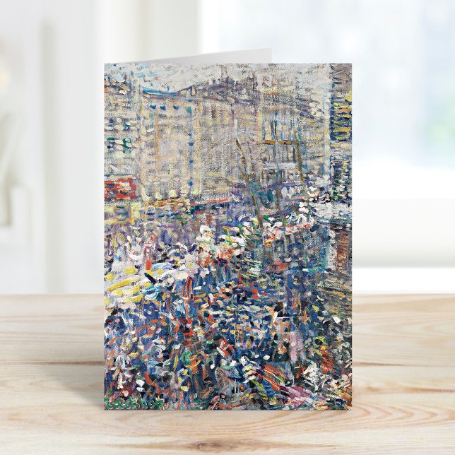 Tarjeta Carnaval callejero, París | Nikolai Tarkhov (Subido por el creador)