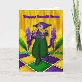 Tarjeta Carnaval feliz