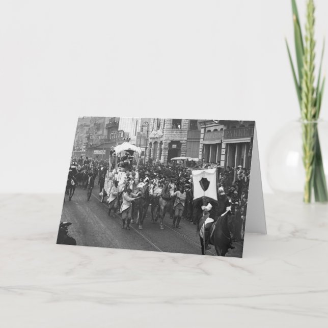 Tarjeta Carnaval Parade, 1906 (Anverso)