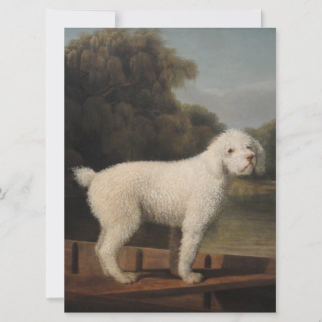 Tarjeta Carne blanca en una bocanada (de George Stubbs) (Anverso)