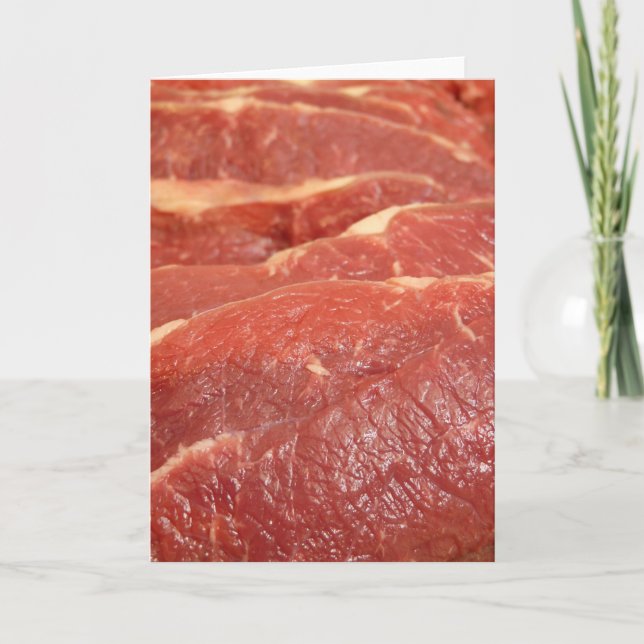 Tarjeta Carne cruda (Anverso)