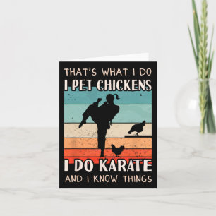 Tarjeta Carne de karate - Chicken Breeder Design Women Kar