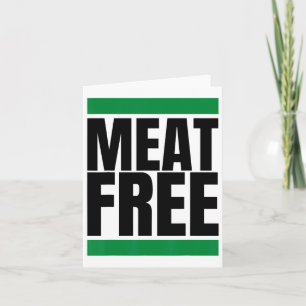 Tarjeta Carne Vegan Bodybuilding Vegan Straight Edge