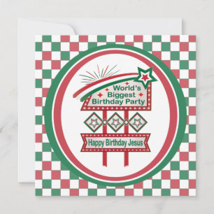 Tarjeta Carpa para la fiesta de cumpleaños más grande del 