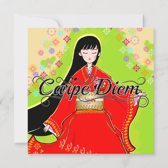 Tarjeta Carpe Diem Maiko (Anverso)