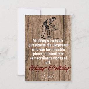 Tarjeta Carpintero