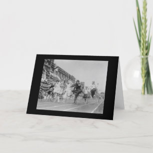 Tarjeta Carrera de vallas de señora Low en Washington, DC