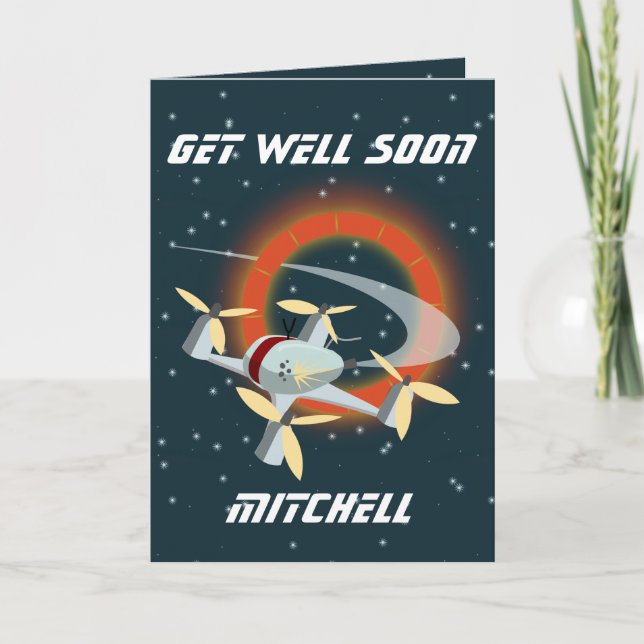 Tarjeta Carreras de drones (Anverso)