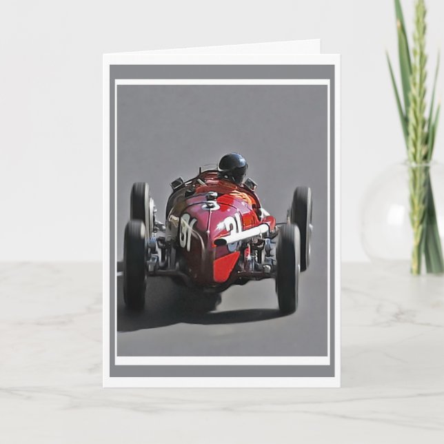 Tarjeta Carreras fuera (Anverso)