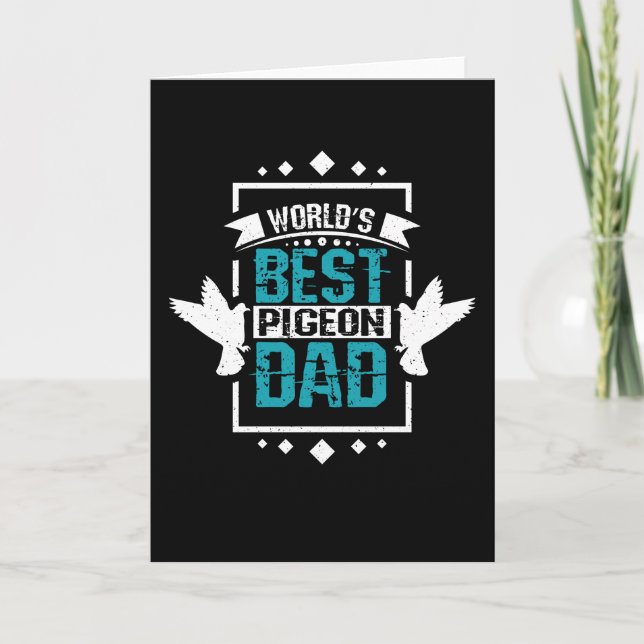 Tarjeta Carreras Pigeon Dad (Anverso)