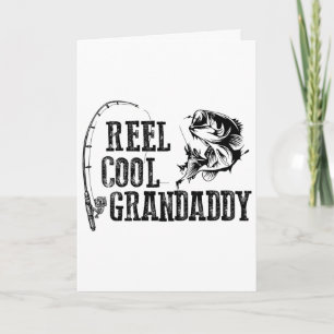 Tarjeta Carrete de Pesca Abuelo Genial Regalo Divertido Ab