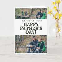 Carrete de Pesca del Día del Padre Personalizado c