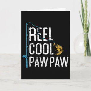 Tarjeta Carrete de Pesca Papa Genial Regalo del Día del Pa