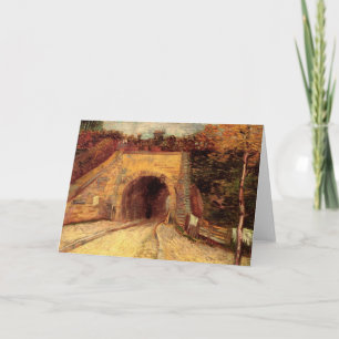 Tarjeta Carretera con viaducto subterráneo por Vincent van