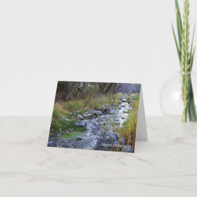 Tarjeta Carretera East Fork/Hayfork...... (Anverso)