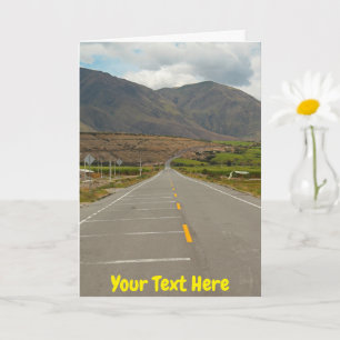 Tarjeta Carretera Panamericana Personalizable, Ecuador