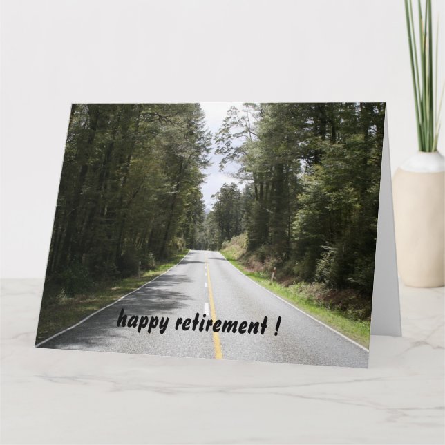 Tarjeta carreteras de gran tamaño (Anverso)