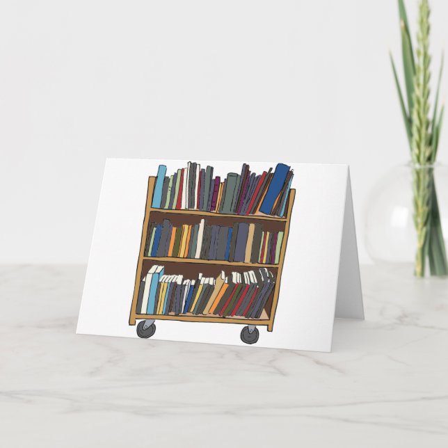 Tarjeta Carro de biblioteca (Anverso)