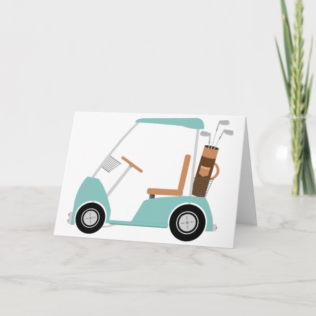 Tarjeta Carro de golf (Anverso)