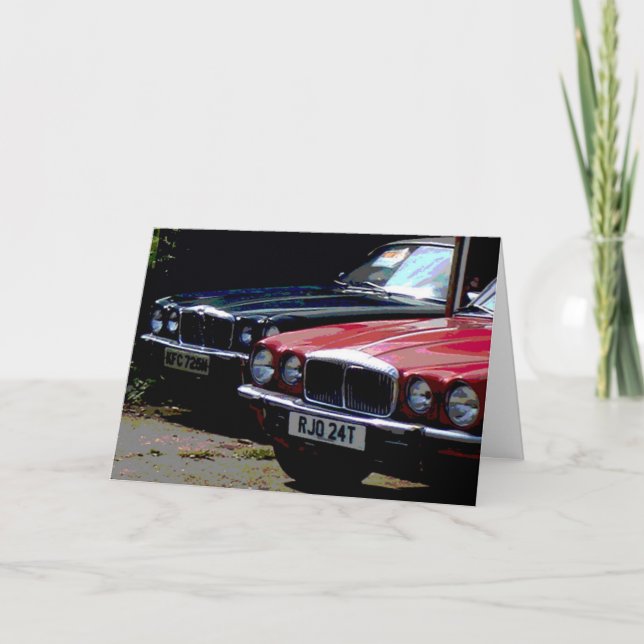 Tarjeta Carro jaguar (Anverso)