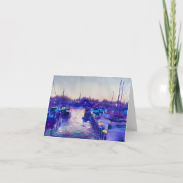 Tarjeta Carrols Creek Sunset: Notecard