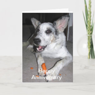 Tarjeta Carrot de feliz aniversario