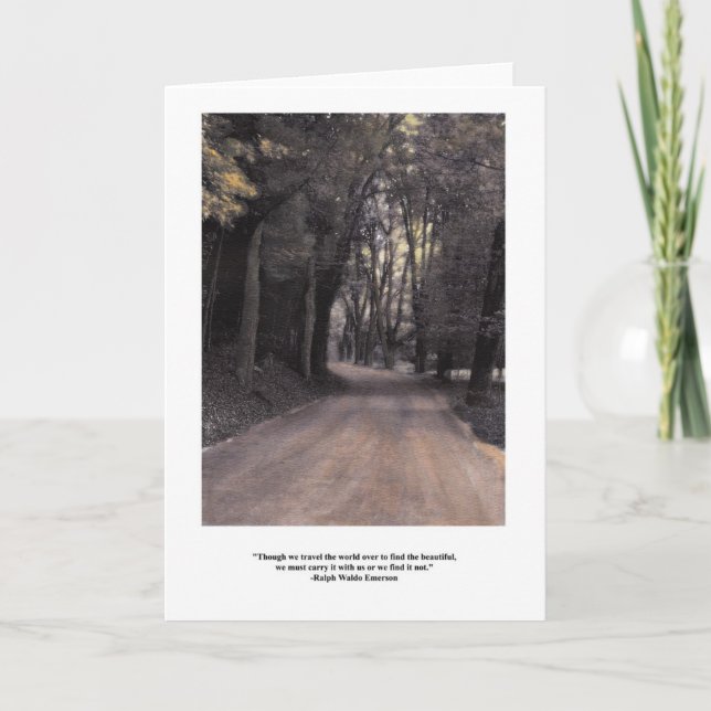 Tarjeta Carry Beauty Inside Emerson Cita (Anverso)