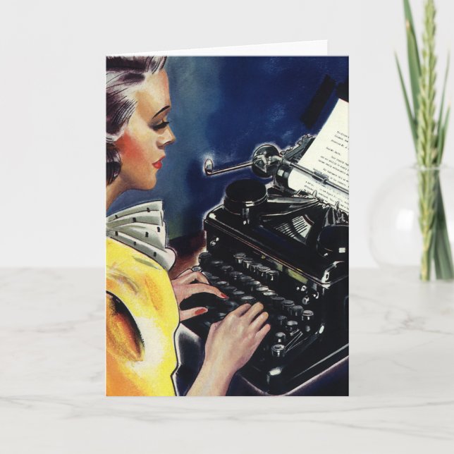 Tarjeta Carta de tipografía de Secretario Ejecutivo de neg (Anverso)