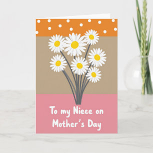 Tarjeta Carta Madre Flor Radiante