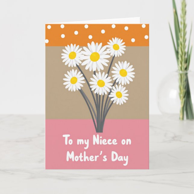 Tarjeta Carta Madre Flor Radiante (Anverso)