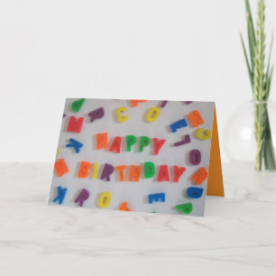 Tarjeta Carta Magnets Birday Card