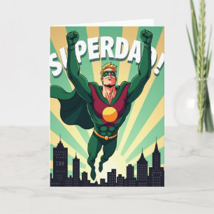 Tarjeta Carta Superpapá Esmeralda Altísimo