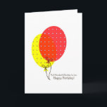 Tarjeta Cartas de cumpleaños coloridas de Brother In Law<br><div class="desc">Una tarjeta de globos simple,  limpia,  agradable y colorida para un cuñado en su cumpleaños. El texto interno es personalizable.</div>