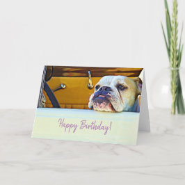 Tarjeta Cartas de cumpleaños de los amantes del perro