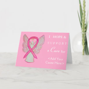 Tarjeta Cartas de felicitación de Angel Art Cinta de Conci