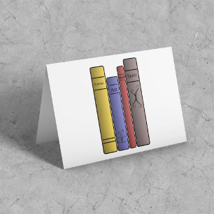 Tarjeta Cartas de felicitación de cuatro libros