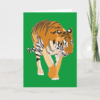Tarjeta Cartas de felicitación por pintura digital para ca