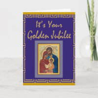 Cartas de Jubileo de Oro de Nun