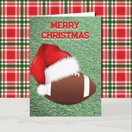 Tarjeta Cartas de los Navidades Personalizados de Fútbol y