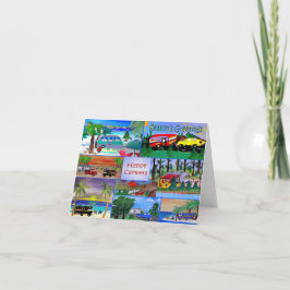 Tarjeta Cartas de Navidades de campers de mi arte de colla