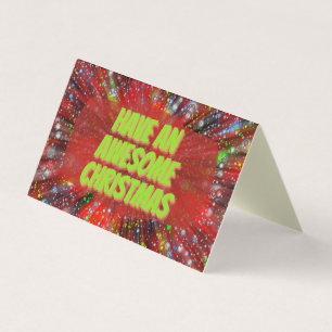 Tarjeta Cartas de Navidades de paquete de diseño divertido