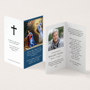 Tarjeta Cartas de oración católicas   Anonciación