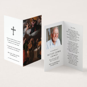 Tarjeta Cartas de oración católicas Asunción de María